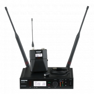 Цифровая радиосистема Shure с портативным передатчиком и петличным микрофоном SHURE ULXD14E/85