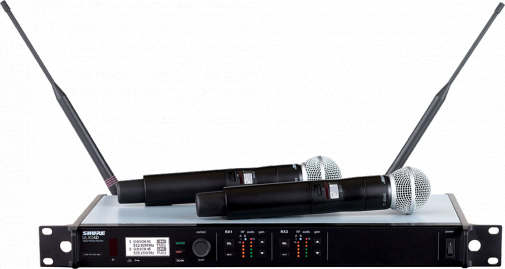 Двухканальная цифровая радиосистема SHURE ULXD24DE/SM58