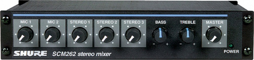 Микрофонный стерео микшер SHURE SCM262E