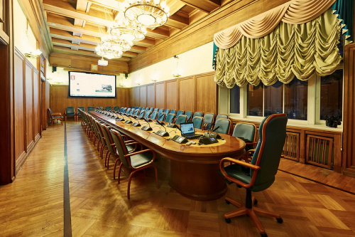  Зал заседаний в Российской Государственной Библиотеке