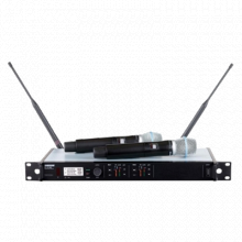 Двухканальная цифровая радиосистема Shure с ручными передатчиками SHURE ULXD24DE/B87A